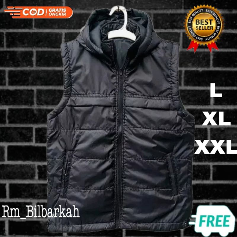 Jual Jaket Rompi Pria Vest Motor Jaket Rompi Pria Gunung Terbaru