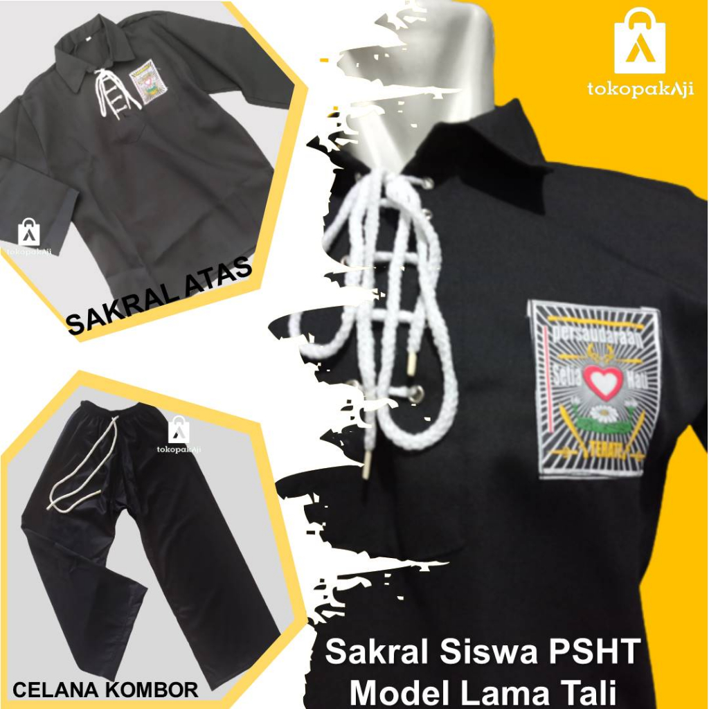 Jual Sakral Psht Model Tali Sakral Siswa Psht Baju Silat Psht