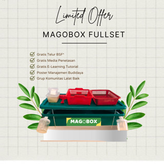 Jual Magobox Fullset Maggot In The Box Paket Budidaya Maggot Lengkap