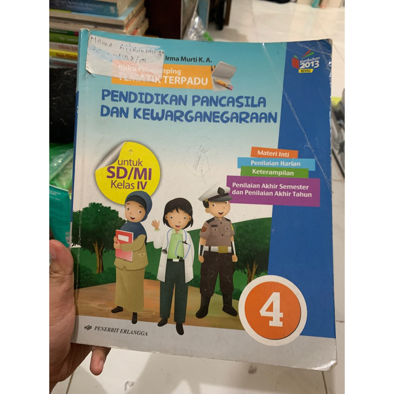 Jual Buku Pendamping Tematik Terpadu Pendidikan Pancasila Dan