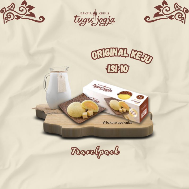 Jual Bakpia Kukus Tugu Jogja Original Keju Shopee Indonesia