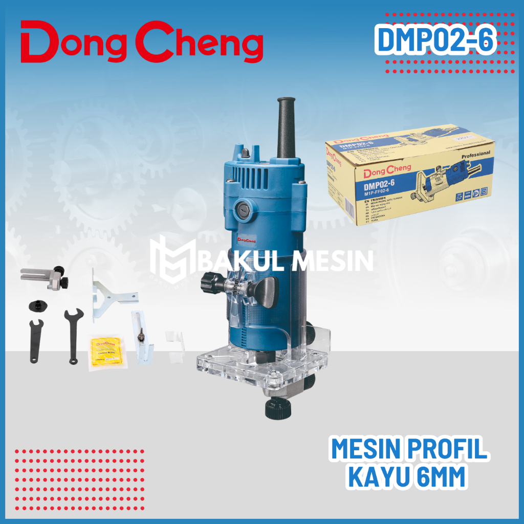 Jual Mesin Trimmer DMP02 6 DONGCHENG Mesin Profil Kayu TRIMMER 6mm