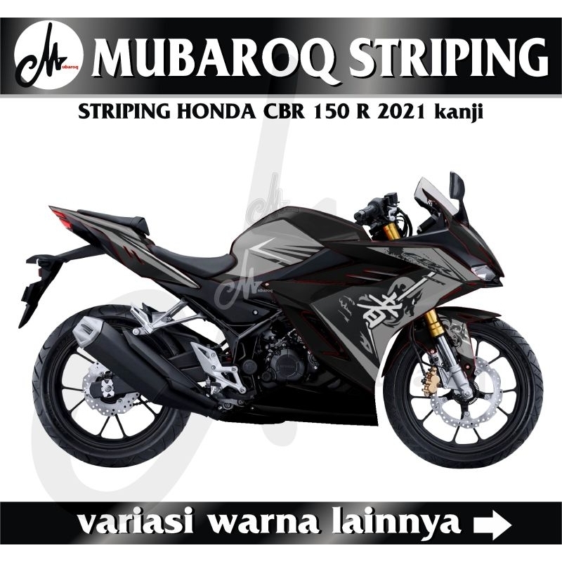 Jual STRIPING CBR 150R K45R 2021 2022 2023 EDISI KENJI DRAGON DECAL