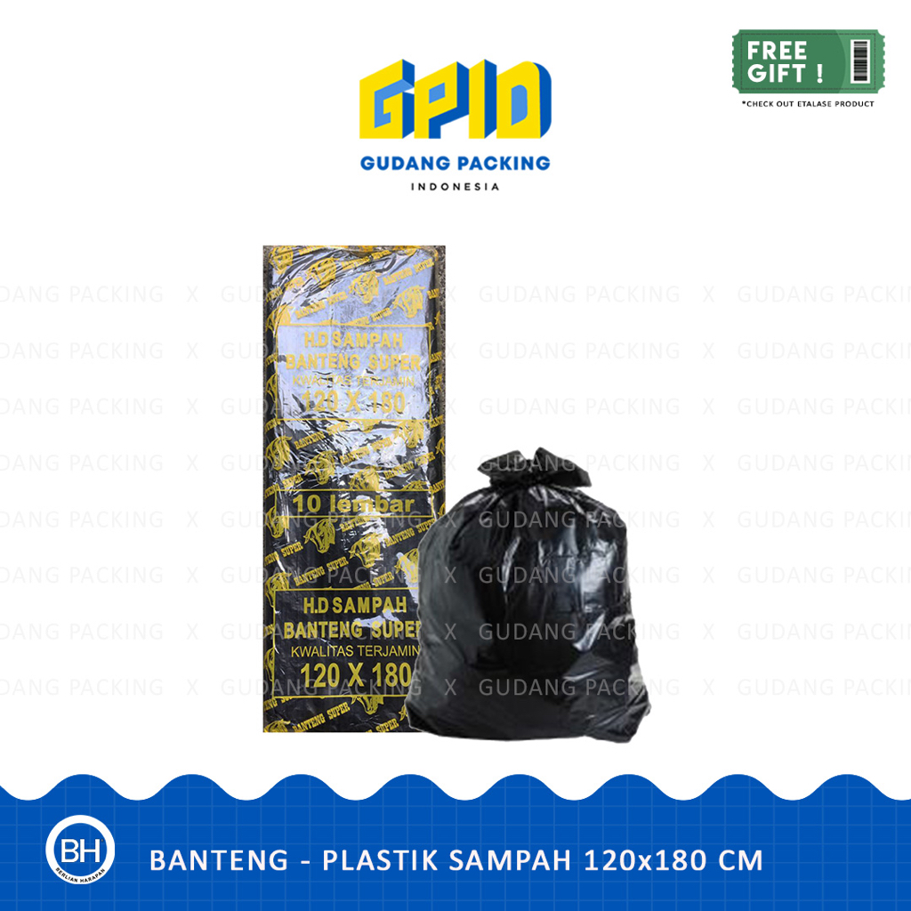 Jual Banteng Kantong Plastik Hd Sampah Jumbo Uk X Shopee