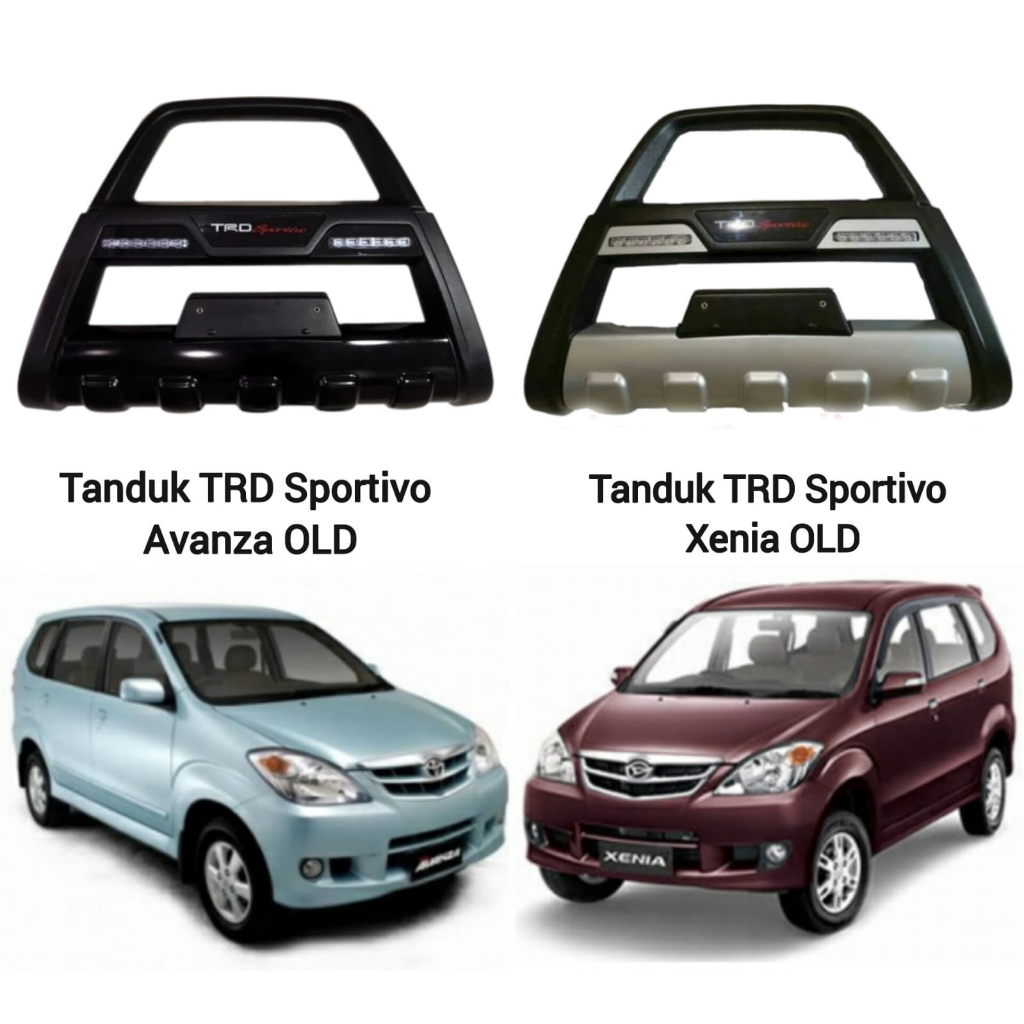 Jual Tanduk Model A Trd Sportivo Bumper Guard Pnp Avanza Xenia Old