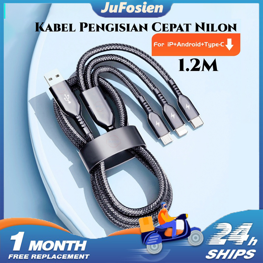 Jual In Nanvan Kabel Data Fast Charging M All Tipe Hp Shopee