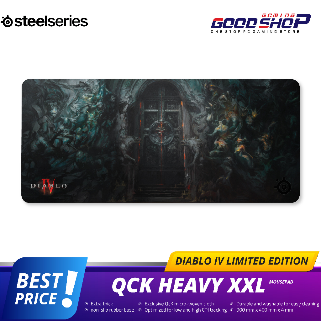 Jual Steelseries Qck Heavy Xxl Diablo Iv Edition Shopee Indonesia