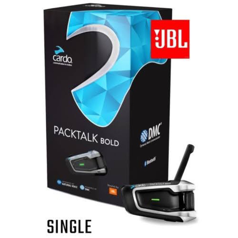 Jual Cardo Packtalk Bold Jbl Ori Cardo Pack Talk Bold Jbl Single Full