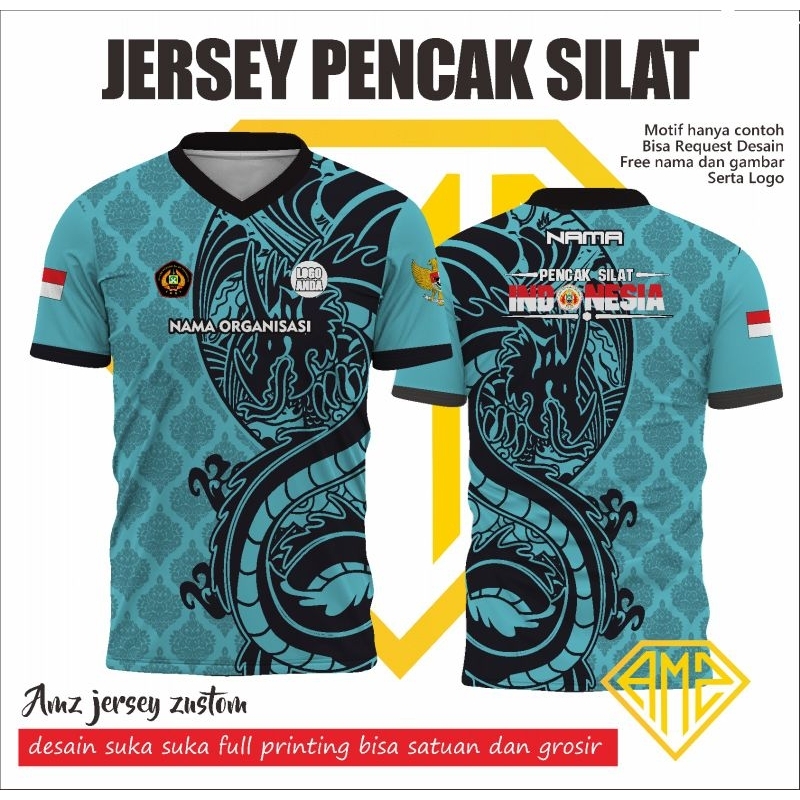 Jual Jersey Pencak Silat Indonesia Shopee Indonesia