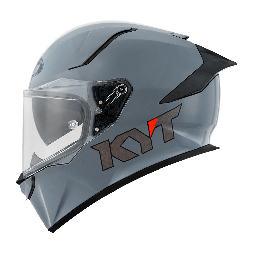 Jual Helm Kyt R R Solid Gorilla Grey Glossy Shopee Indonesia