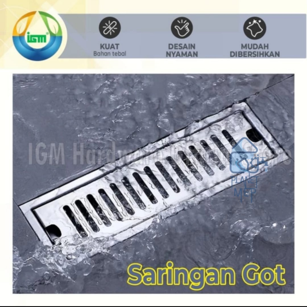 Jual Igm Saringan Got Stainless Cm X Cm Shopee Indonesia