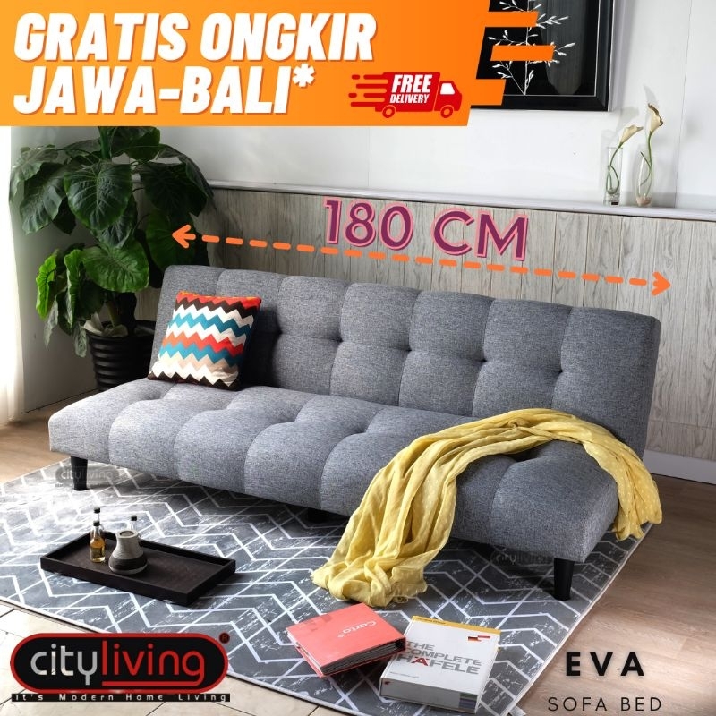 Jual City Living EVA Sofabed Free Ongkir Jawa Bali Sofalipat Sofabed