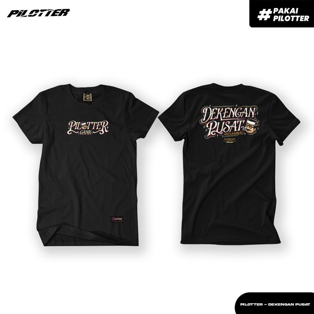 Jual Kaos Pilotter Dekengan Pusat Original Free Stiker Kaos Piloter