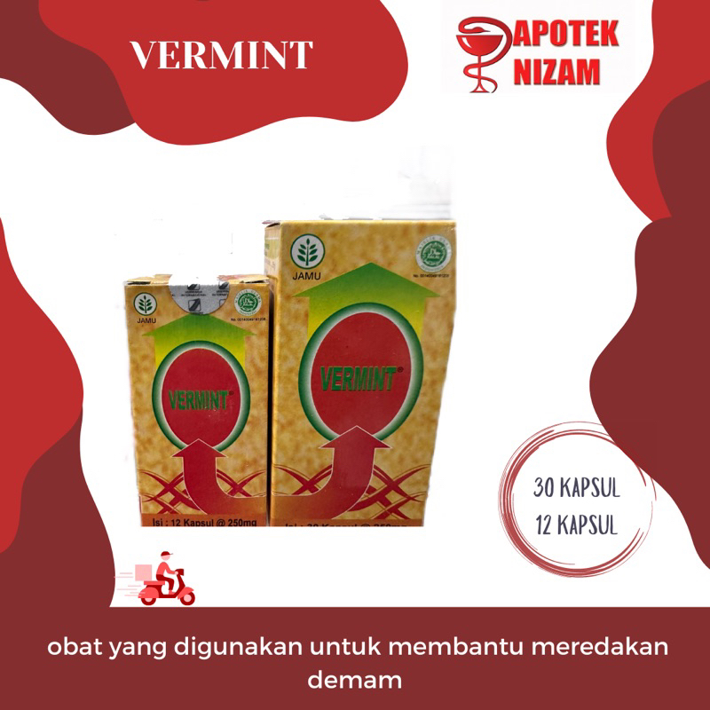 Jual Vermint 30 Kapsul Ekstrak Cacing Tanah Tipes Liver Imunitas