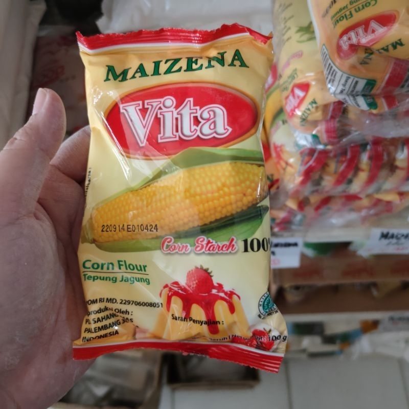 Jual Maizena Vita 100gr Tepung Jagung Pati Jagung Vita Maizena