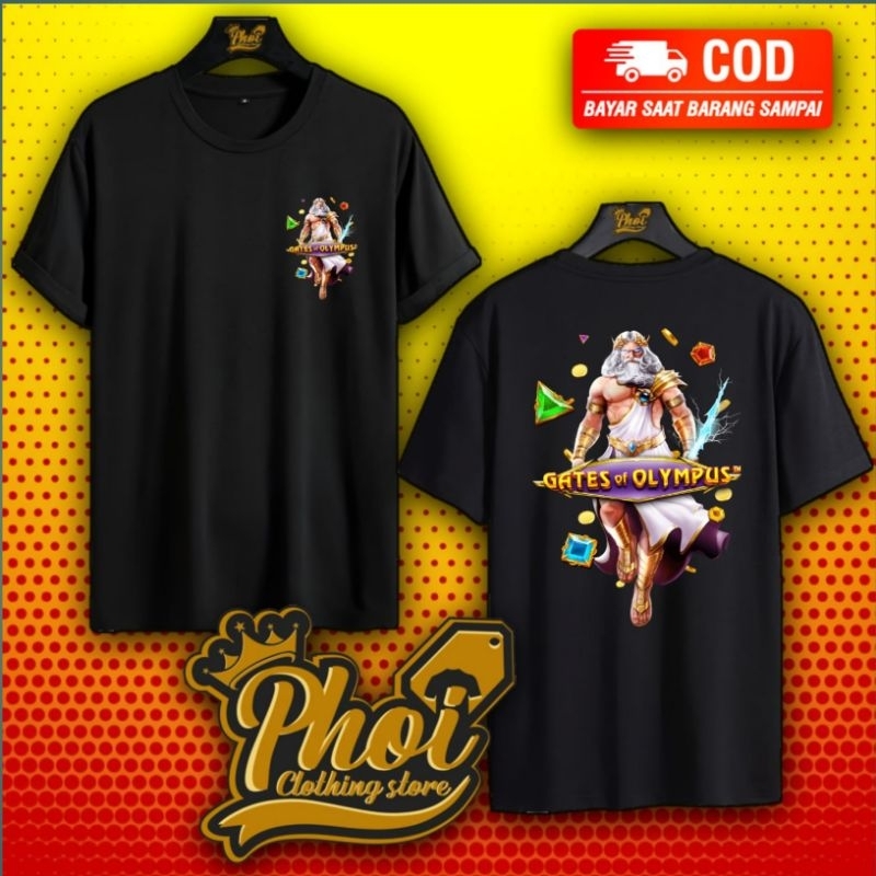 Jual Kaos Pria Lengan Pendek Kakek Zeus Shopee Indonesia