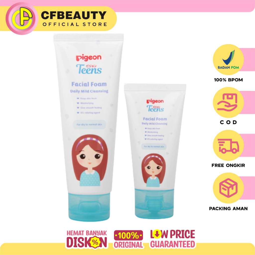 Jual Pigeon Teens Facial Foam Daily Mild Cleansing Ml Ml