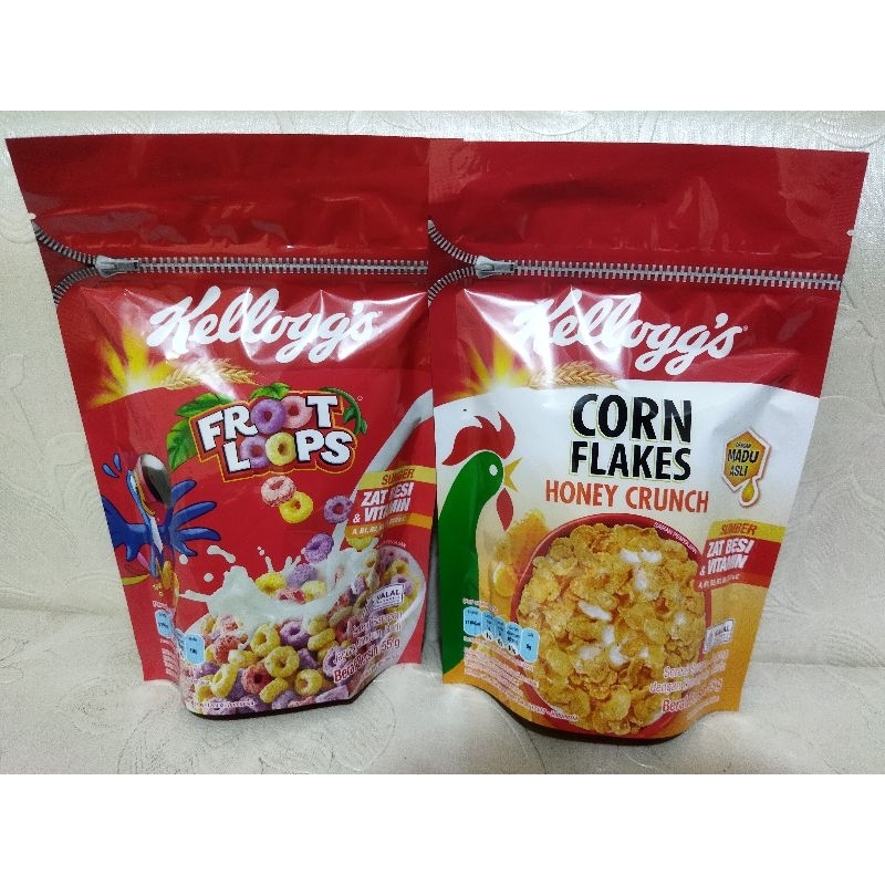 Jual Kellogg S Froot Loops Gram Pouch Kellogg S Corn Flakes Honey