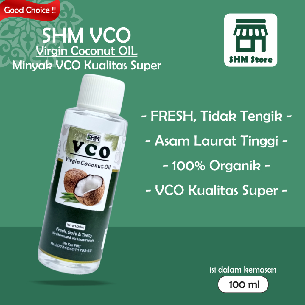 Jual Virgin Coconut Oil Shm Vco Ml Vico Oil Organik Gak