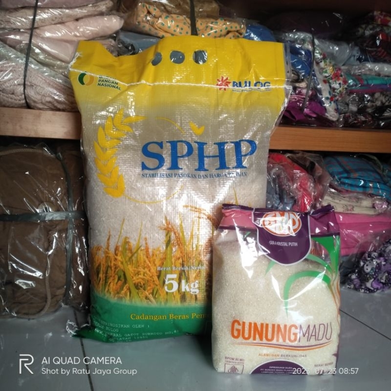 Jual Paket Sembako Beras Gula Ratu Jaya Store Shopee Indonesia