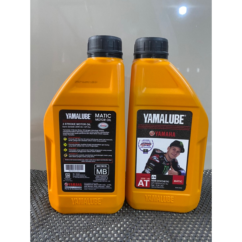 Jual Oli Motor Yamalube Matic 800 Ml 20W 40 Original Shopee Indonesia