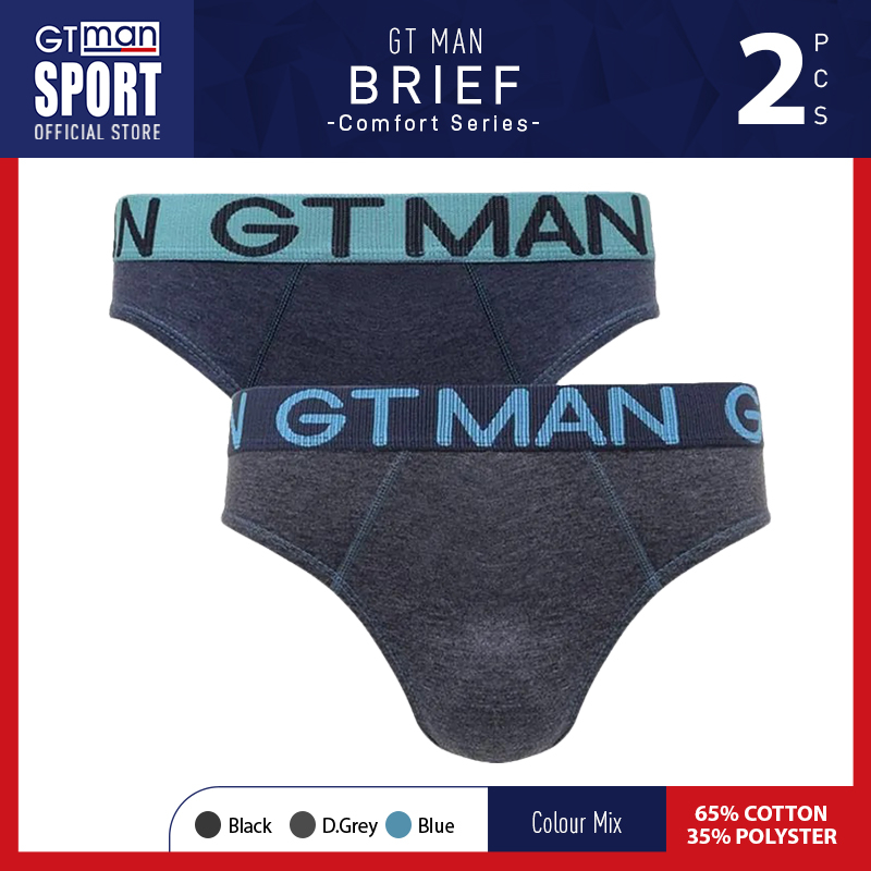 Jual GT Sport Celana Dalam Pria GT Man GTM03 Isi 2 Pcs Men Briefs