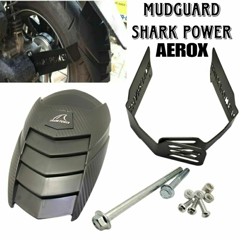 Jual Mudguard Aerox Mudguard Shark Power Penahan Lumpur Xabre R R