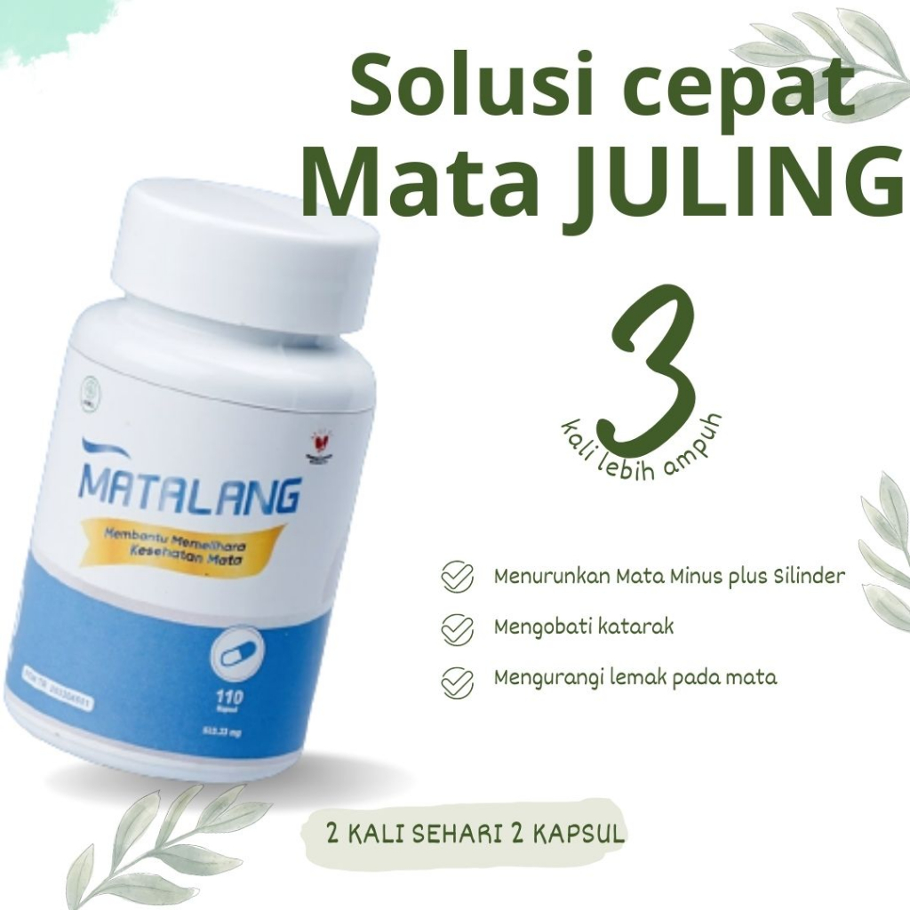 Jual Vitamin Mata Cegah Dan Sembuhkan Mata Juling Silinder Dan Glukoma