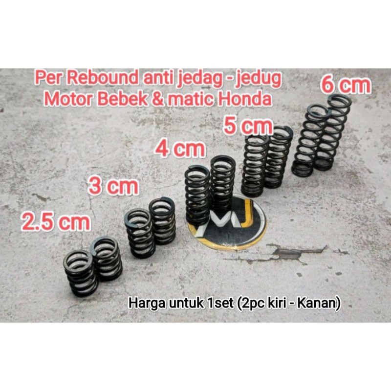 Jual Per Suling Shock Depan Rebound Anti Jedak Jeduk Motor Bebek Dan