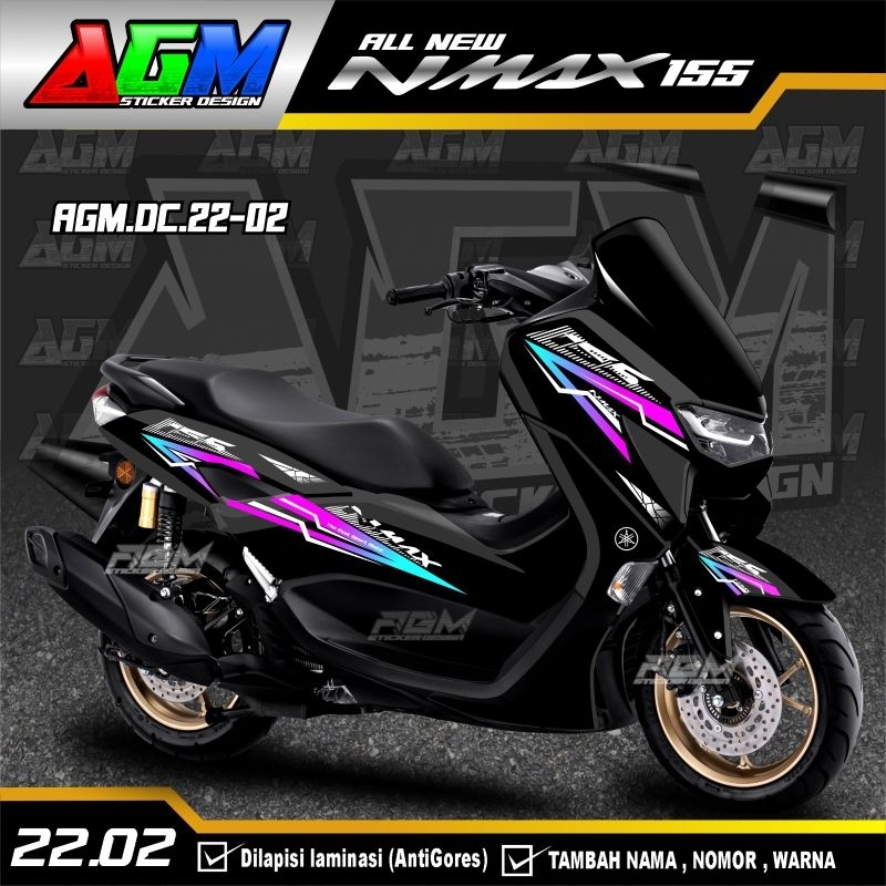 Jual Sticker Striping Transparan Nmax 155 Stiker Motor Stiker Nmax