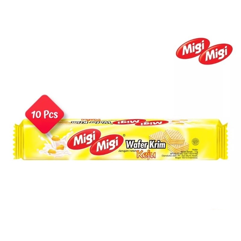 Jual Migi Migi Wafer Cream Bks X Gram Shopee Indonesia