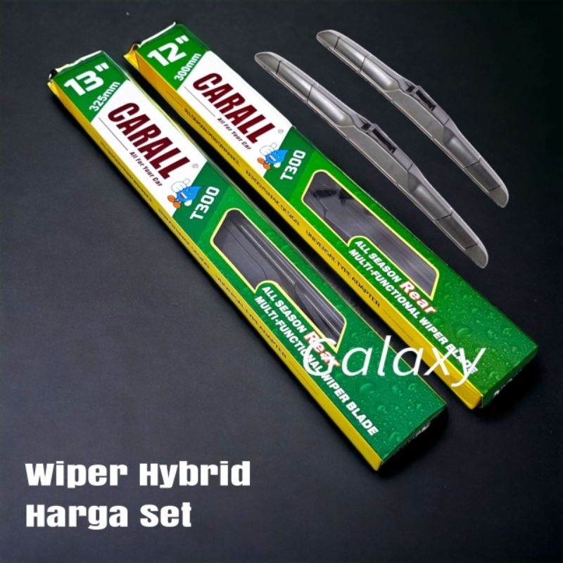 Jual Wiper Kipas Kaca Universal Carall Hybrid Premium Harga Set