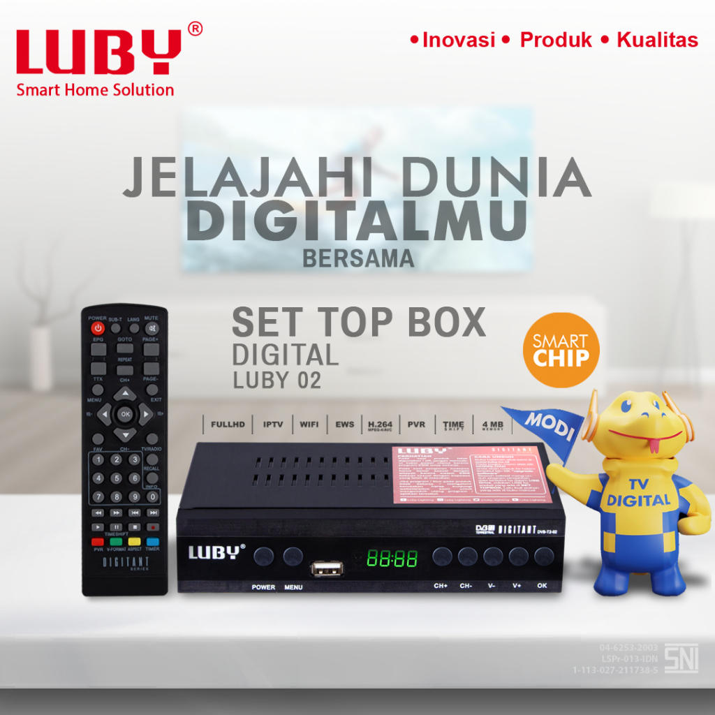 Jual Luby Set Top Box Luby Dvb T Shopee Indonesia