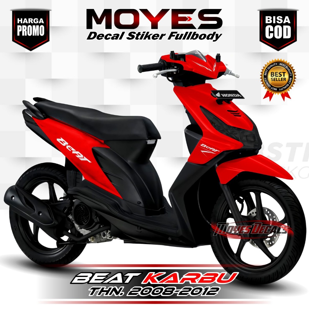 Jual Decal Beat Karbu Stiker Beat Karbu Dekal Beat Karbu Full Body