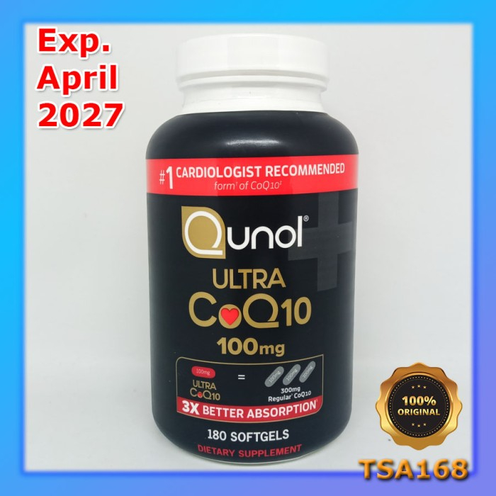 Jual Qunol Ultra Coq Mg Better Than Ultra Softgel Not