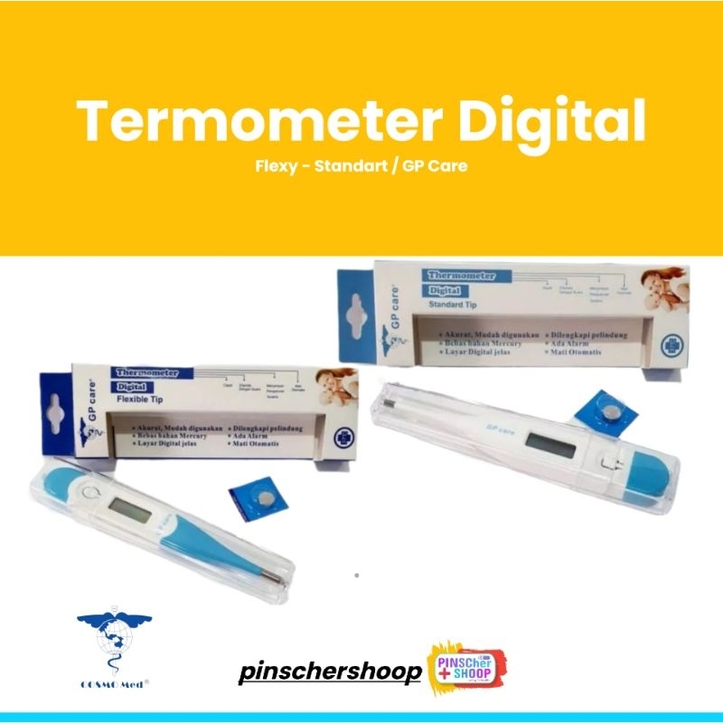 Jual Termometer Digital Gp Care Thermometer Axila Standart Flexy