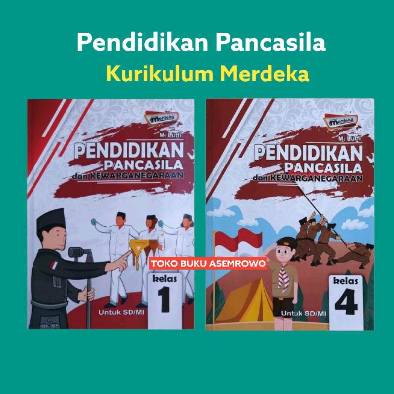 Jual Pendidikan Pancasila SD Kelas 1 4 Kurikulum Merdeka Shopee