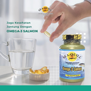 Jual Sea Quill Omega 3 Salmon 120S Sea Quill Seaquill Vitamin