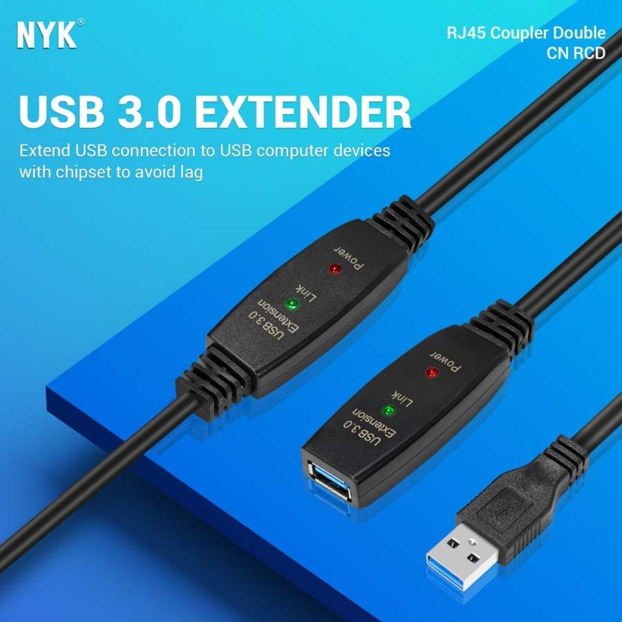 Jual Nyk Kabel Extension M M Usb Active Repeater Cable With