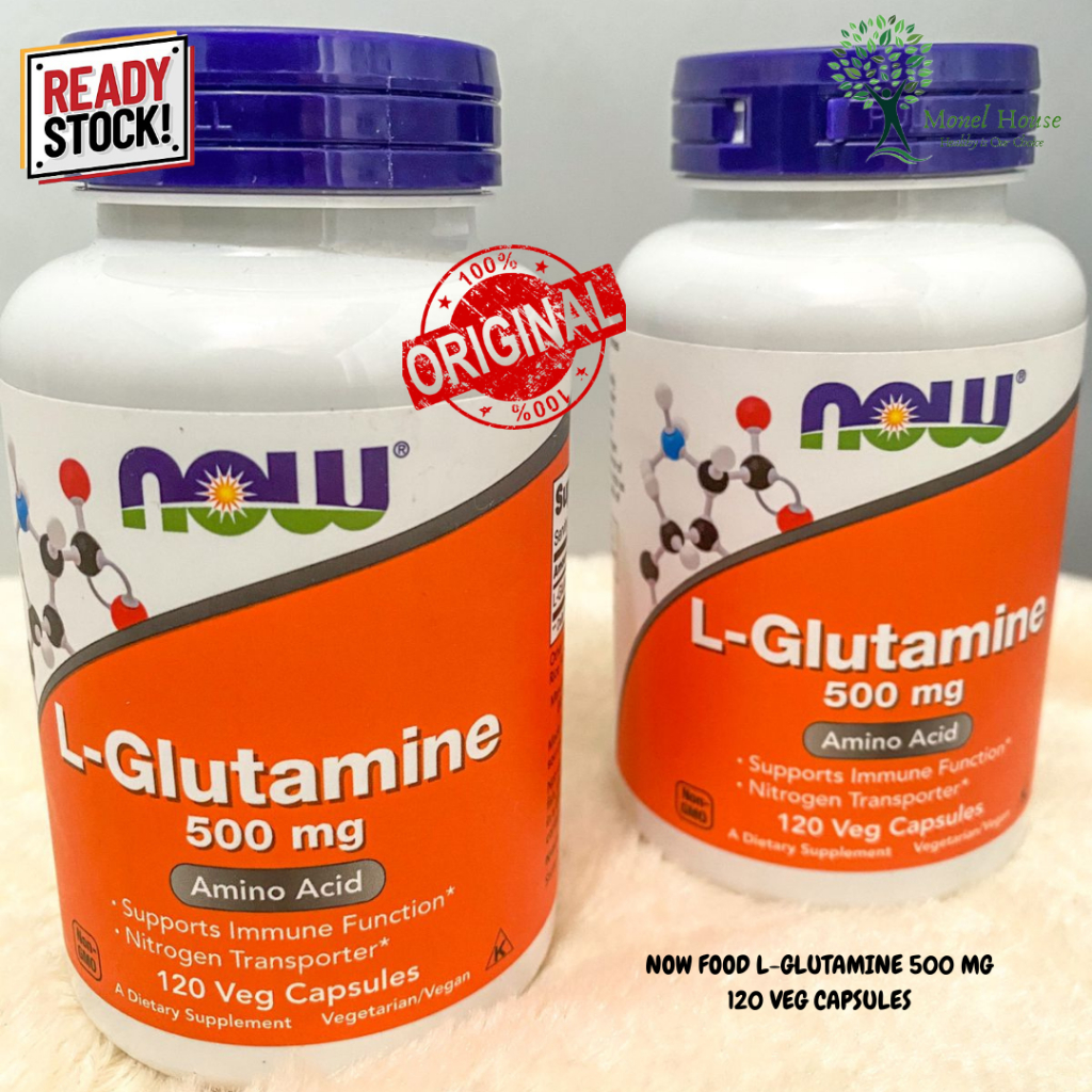 Jual Ready Stock Now Food L Glutamine Mg Veg Capsules