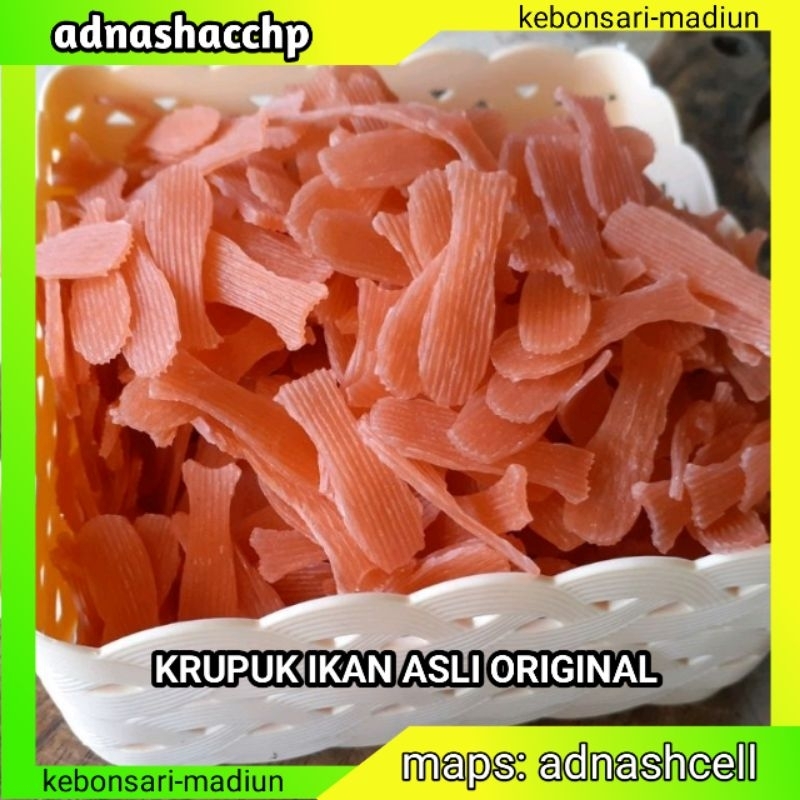 Jual Krupuk Ikan Merah Cap Fuji Gr Kerupuk Ikan Shopee Indonesia