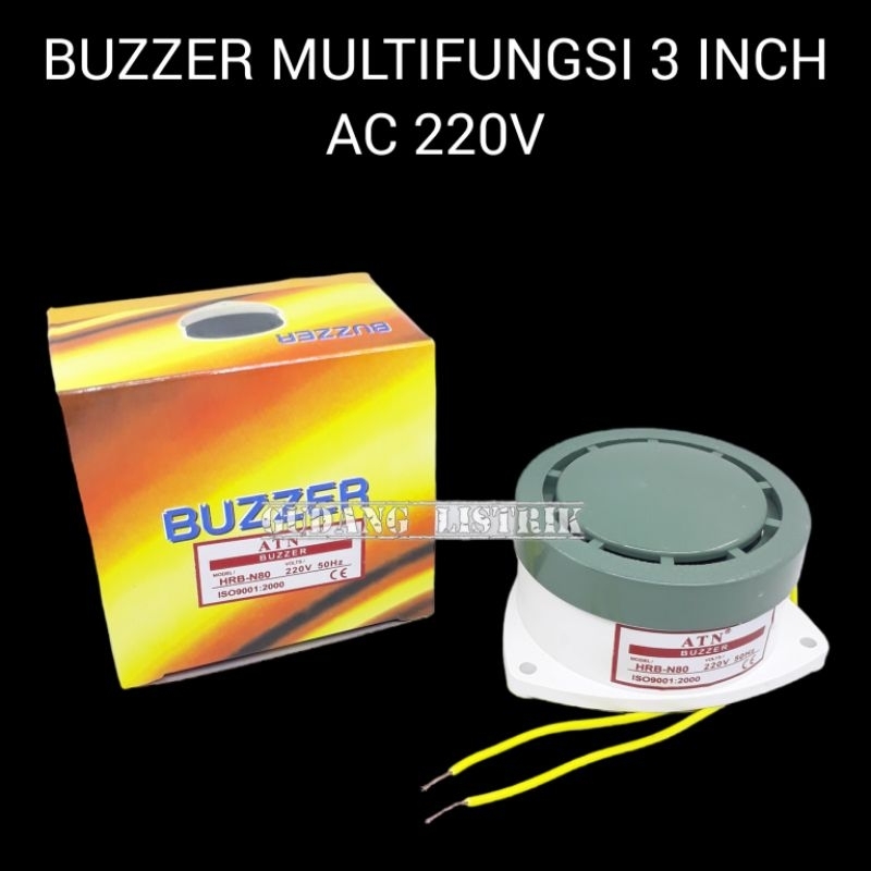 Jual Bell Tet Buzzer Multifungsi Listrik Ac V Inch Bel Sekolah Atn