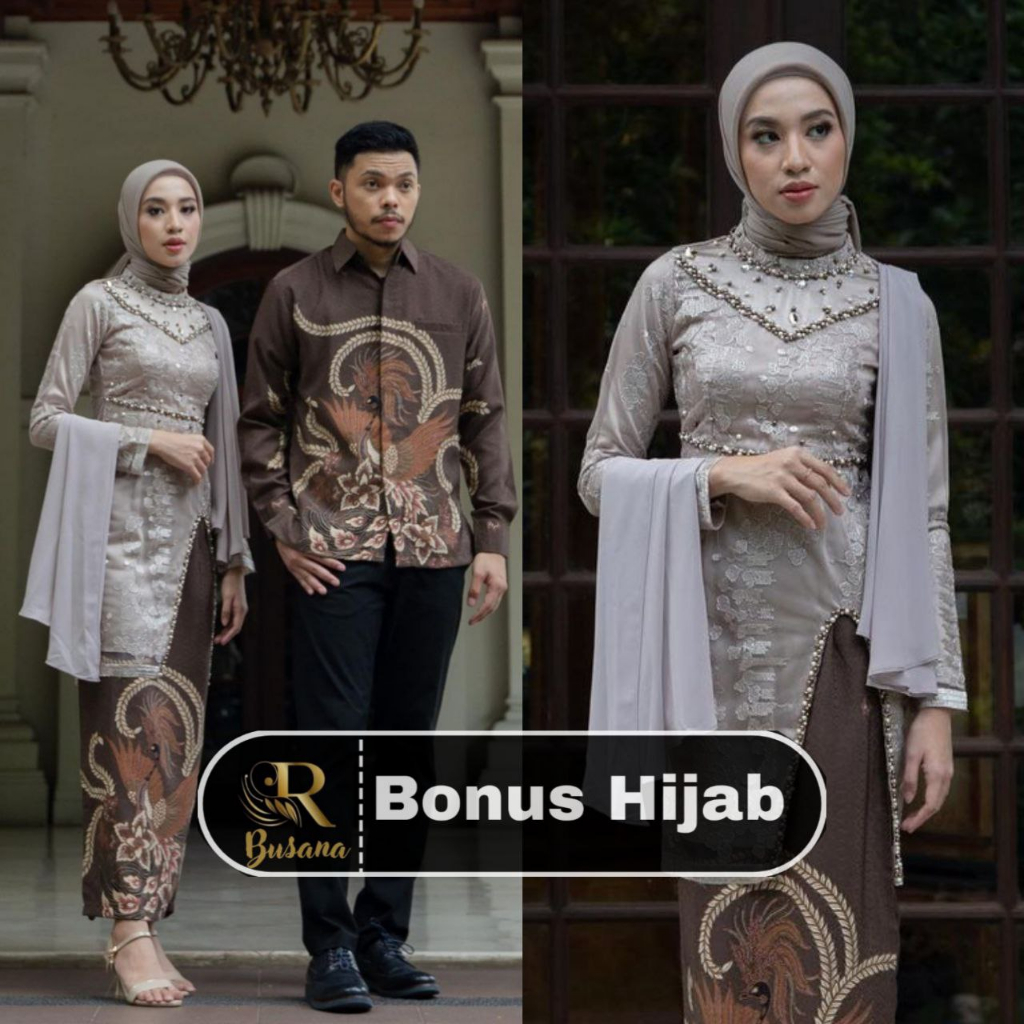 Jual ADA JUMBO Set Kebaya Couple Hana Series Kebaya Wisuda