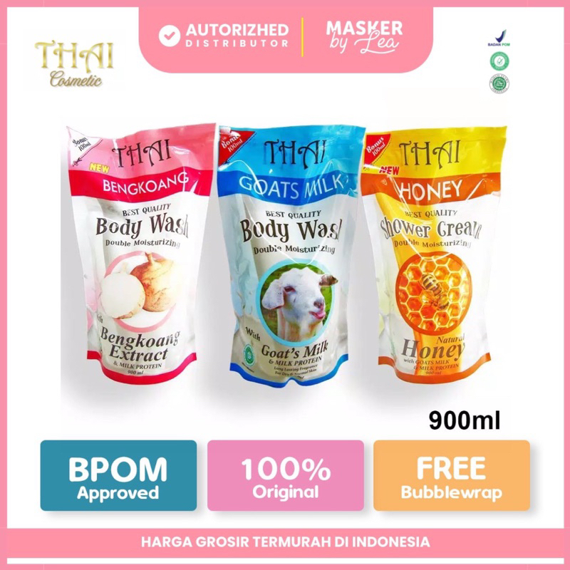 Jual RADYSA THAI Soap Body Wash Goats Milk Bengkoang Honey Refill