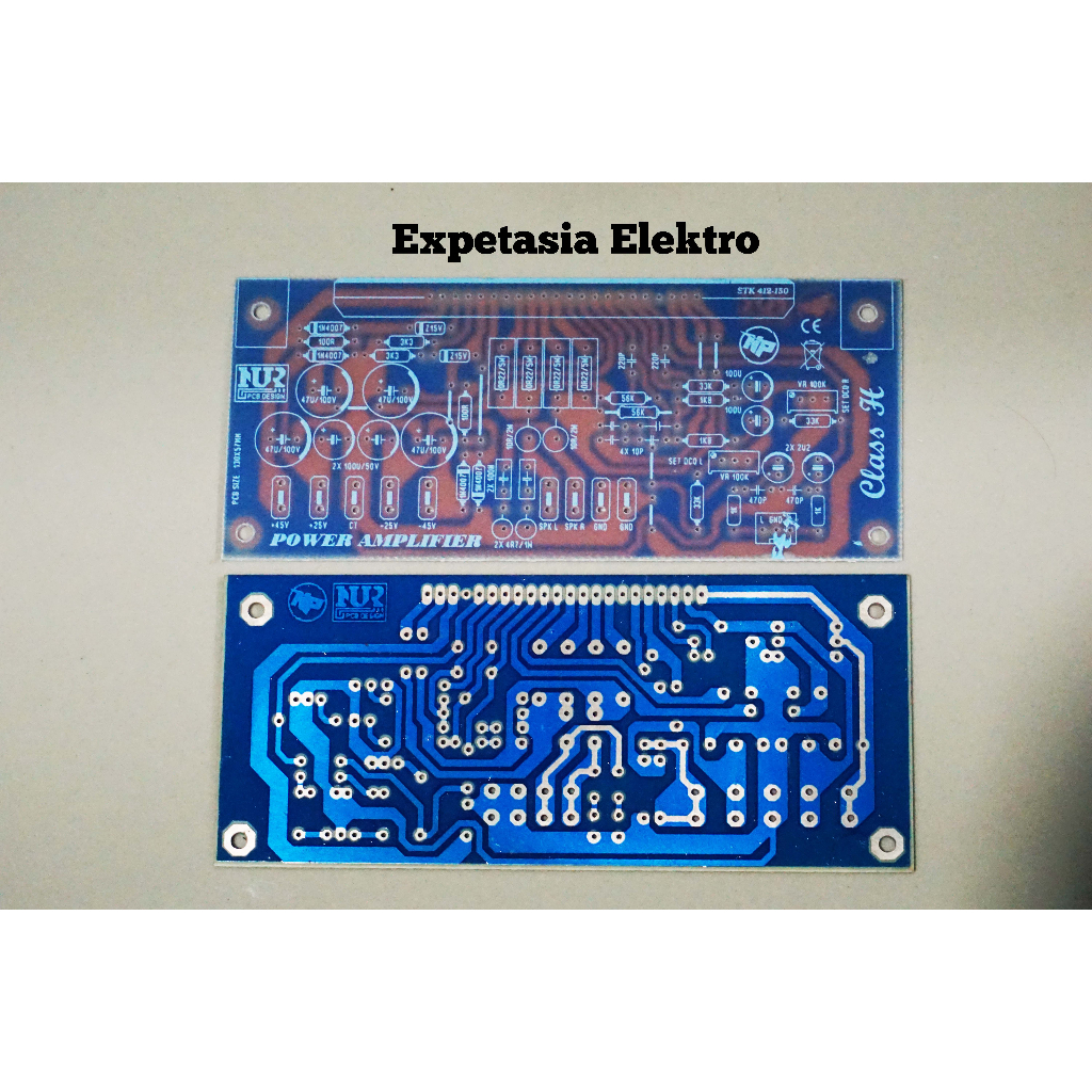 Jual PCB POWER AMPLIFIER CLASS H STK 412 150 Shopee Indonesia