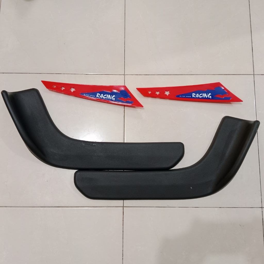 Jual Paket Winglet Mobil Winglet Lips Bumper Universal D2 Spec MODEL