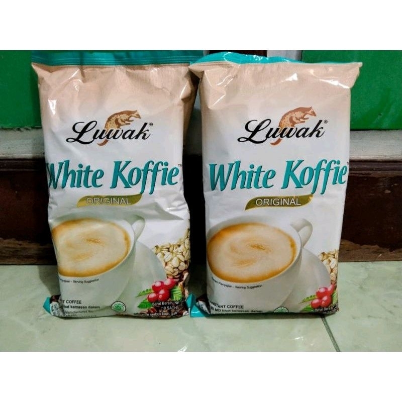 Jual Luwak White Kopi Kopi Top Cappuccino Gr Isi Sachet Top