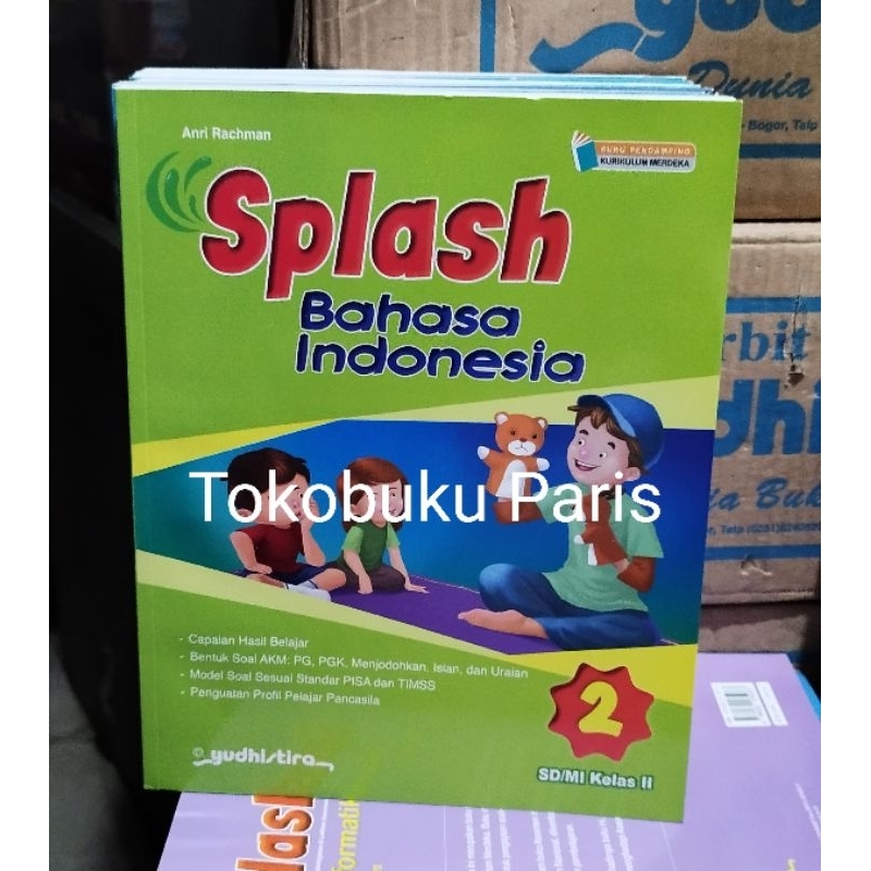 Jual Buku SPLASH Matematika Pend Pancasila Bhs Indonesia Sd Mi Kelas 2