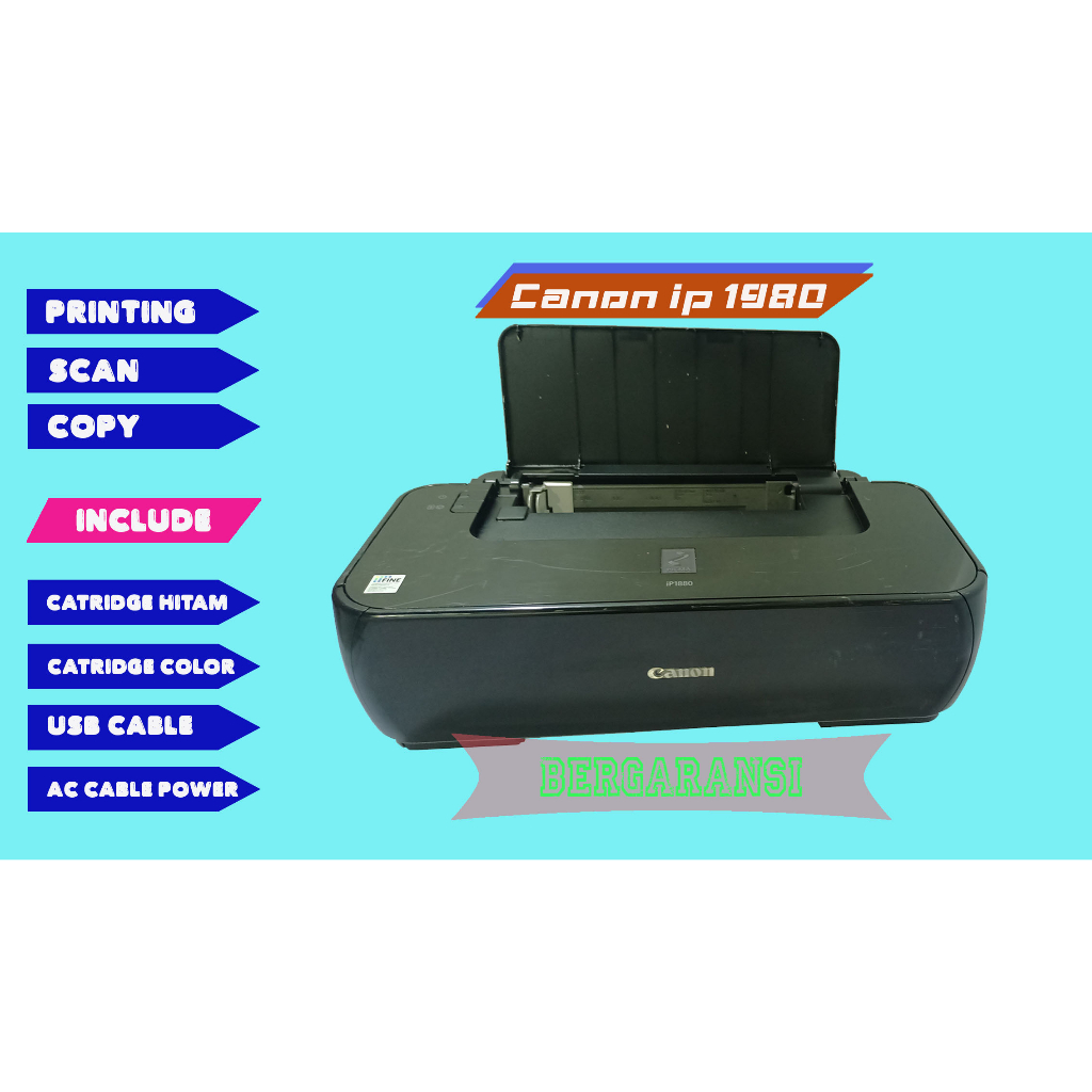 Jual Printer Canon Pixma Ip Canon Siap Pakai Canon Pixma