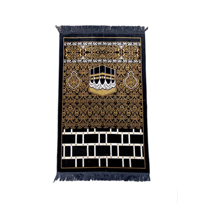 Jual Sajadah Turki Original Super Ultra Premium Motif Kiswah Ukuran 70